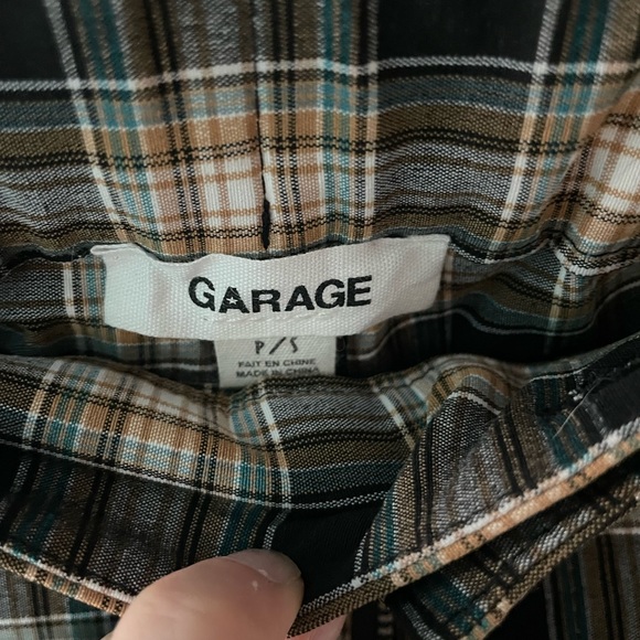 Garage Plaid Stretch Skinny Pants 👖 - Picture 3 of 4